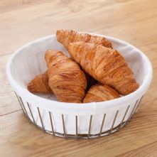 Judge Stainless Steel 24cm Round Bread Basket